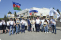 Ульяновские азербайджанцы прошли в «Бессмертном полку» по улицам города 