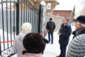 Ульяновские азербайджанцы подарили жителям Бебеля  д.16, новые дворовые, кованые ворота (29.12.2020г.)
