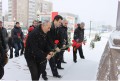 Члены Ульяновского регионального отделения Всероссийского Азербайджанского Конгресса 20 января собрались у памятника Гейдару Алиеву
